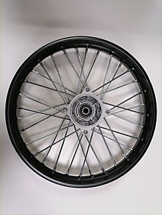 Обод передний 14" (1,40-R14 d=12mm) сталь/черный