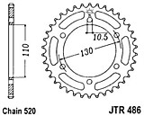 Звезда ведомая JTR486 45 Звезда ведомая JTR486 45
