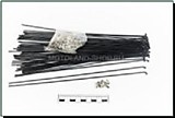 Спица + нипель 252 mm (уп. 144шт.) Спица + нипель 252 mm (уп. 144шт.)